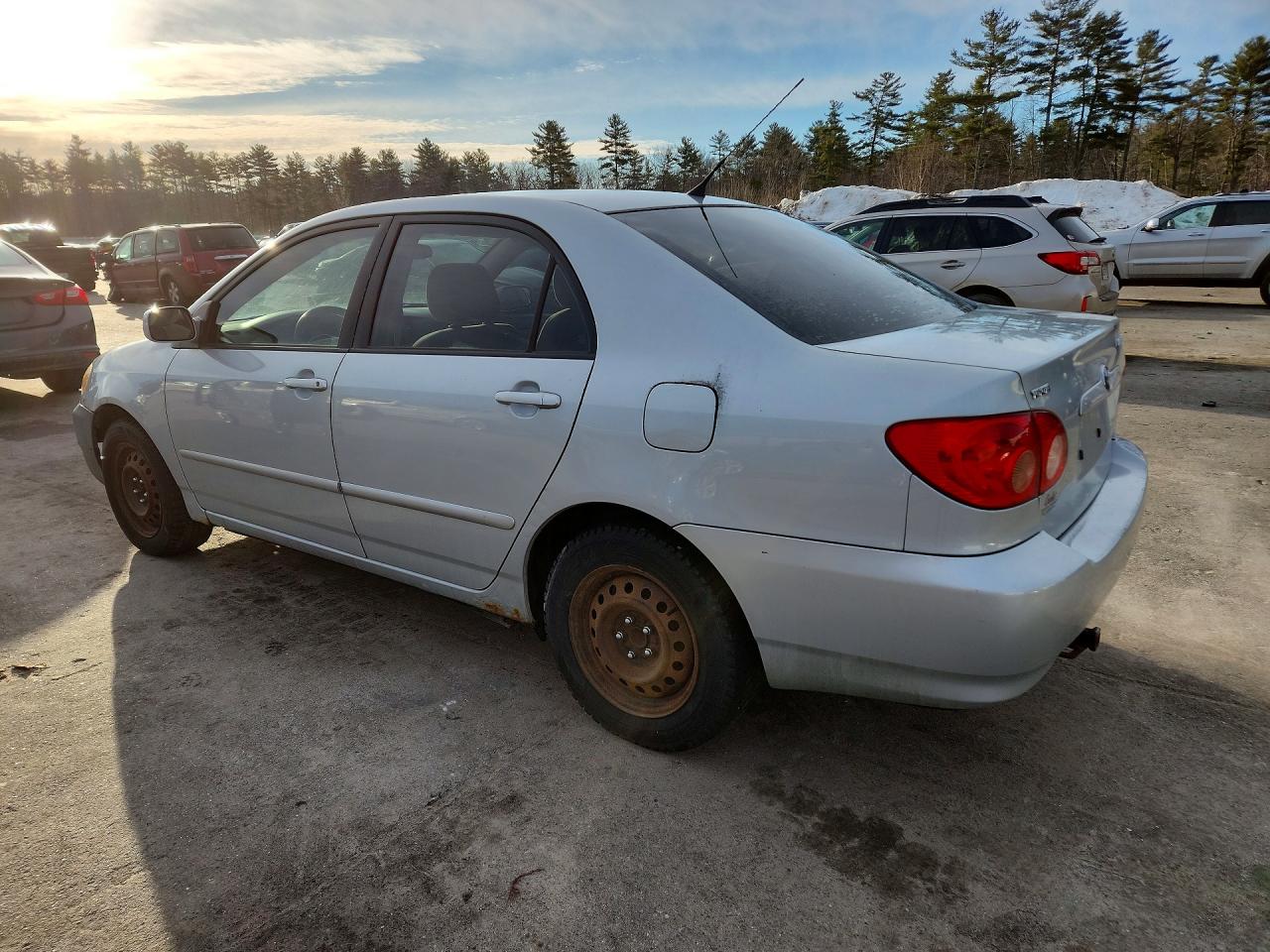2007 Toyota Corolla Le Silver vin: 2T1BR30E07C801667