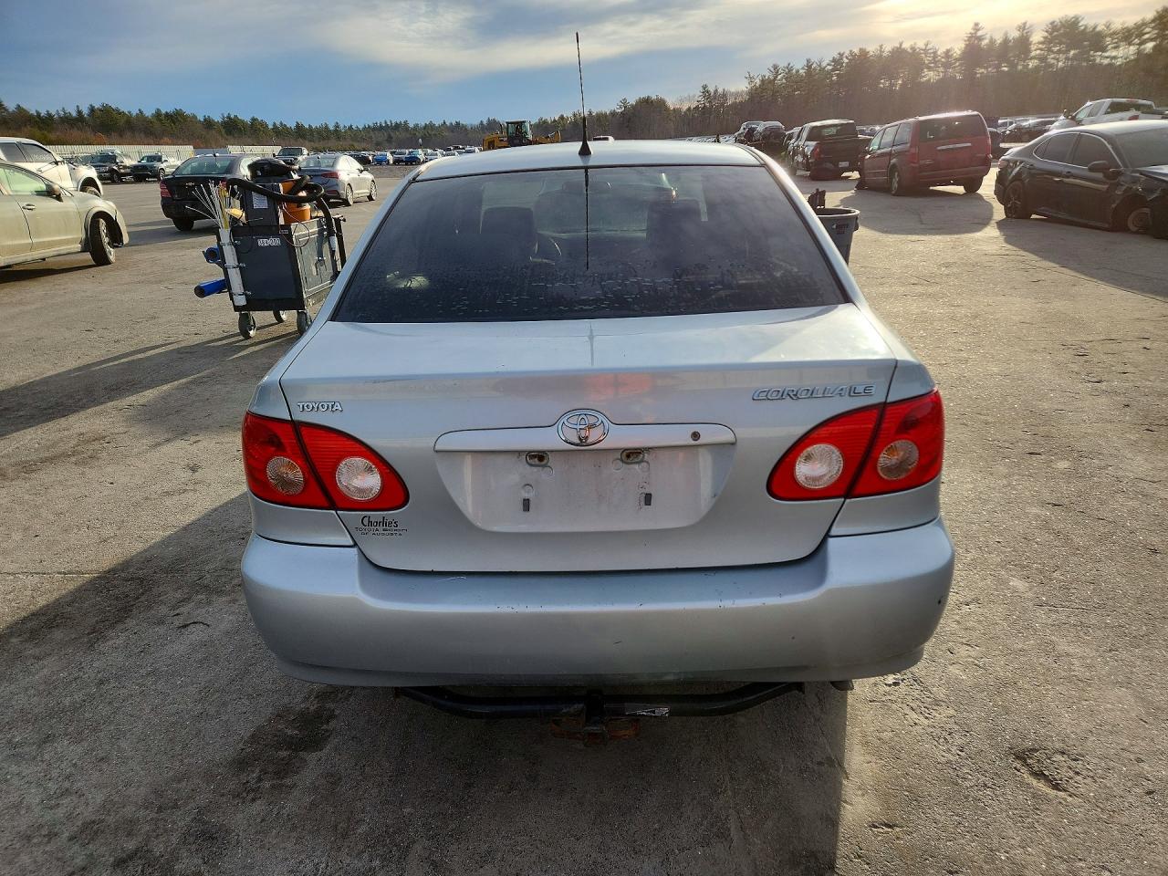 2007 Toyota Corolla Le Silver vin: 2T1BR30E07C801667