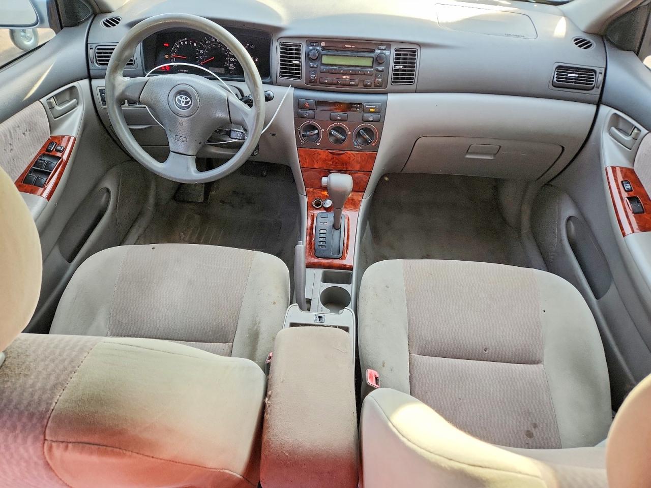 2007 Toyota Corolla Le Silver vin: 2T1BR30E07C801667