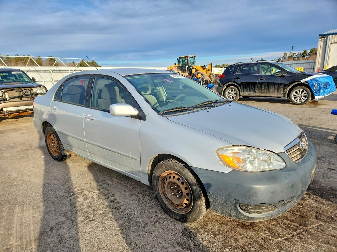 2007 Toyota Corolla Le Silver vin: 2T1BR30E07C801667