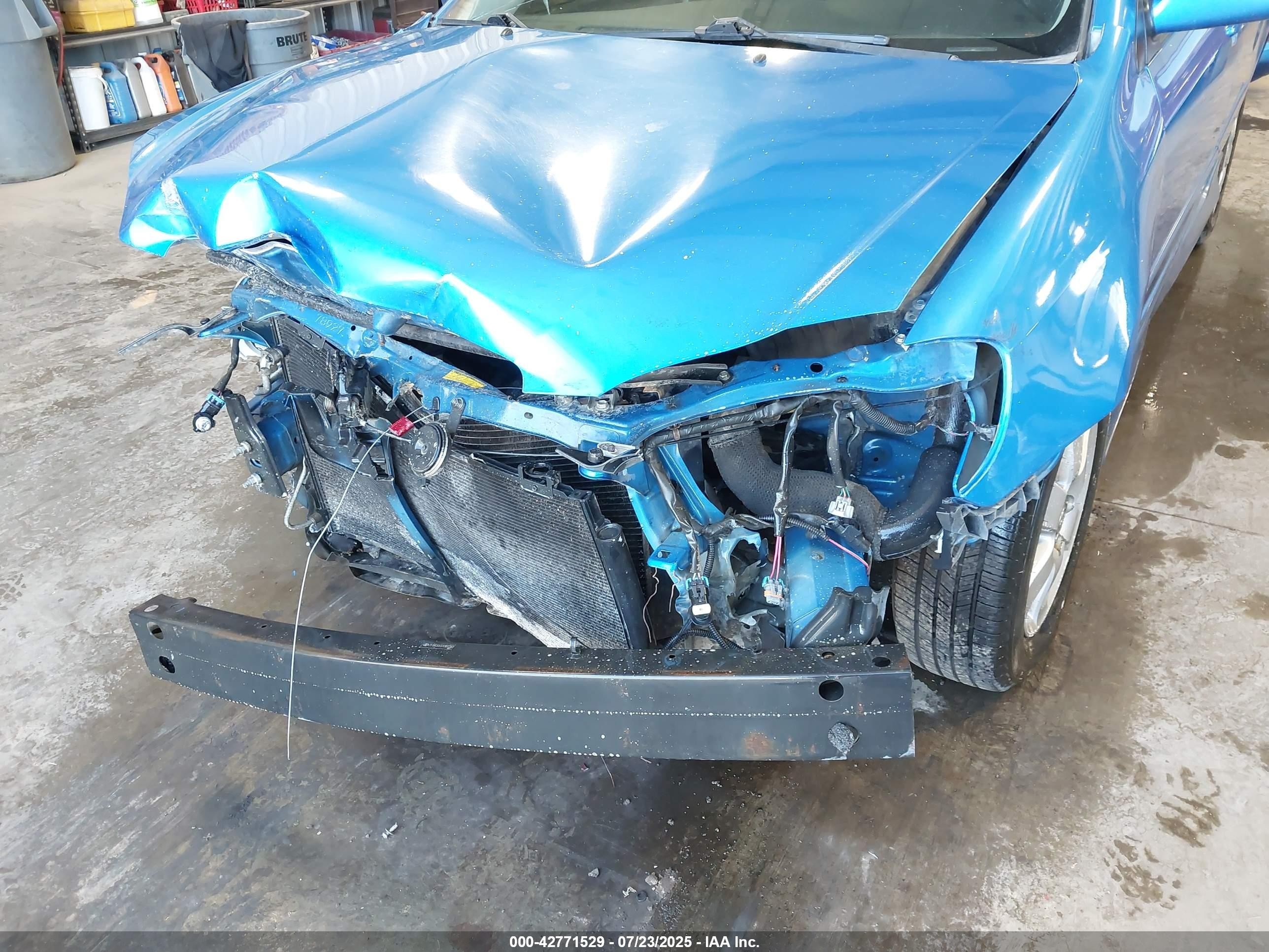 2007 Toyota Corolla S Blue vin: 2T1BR30E07C807260