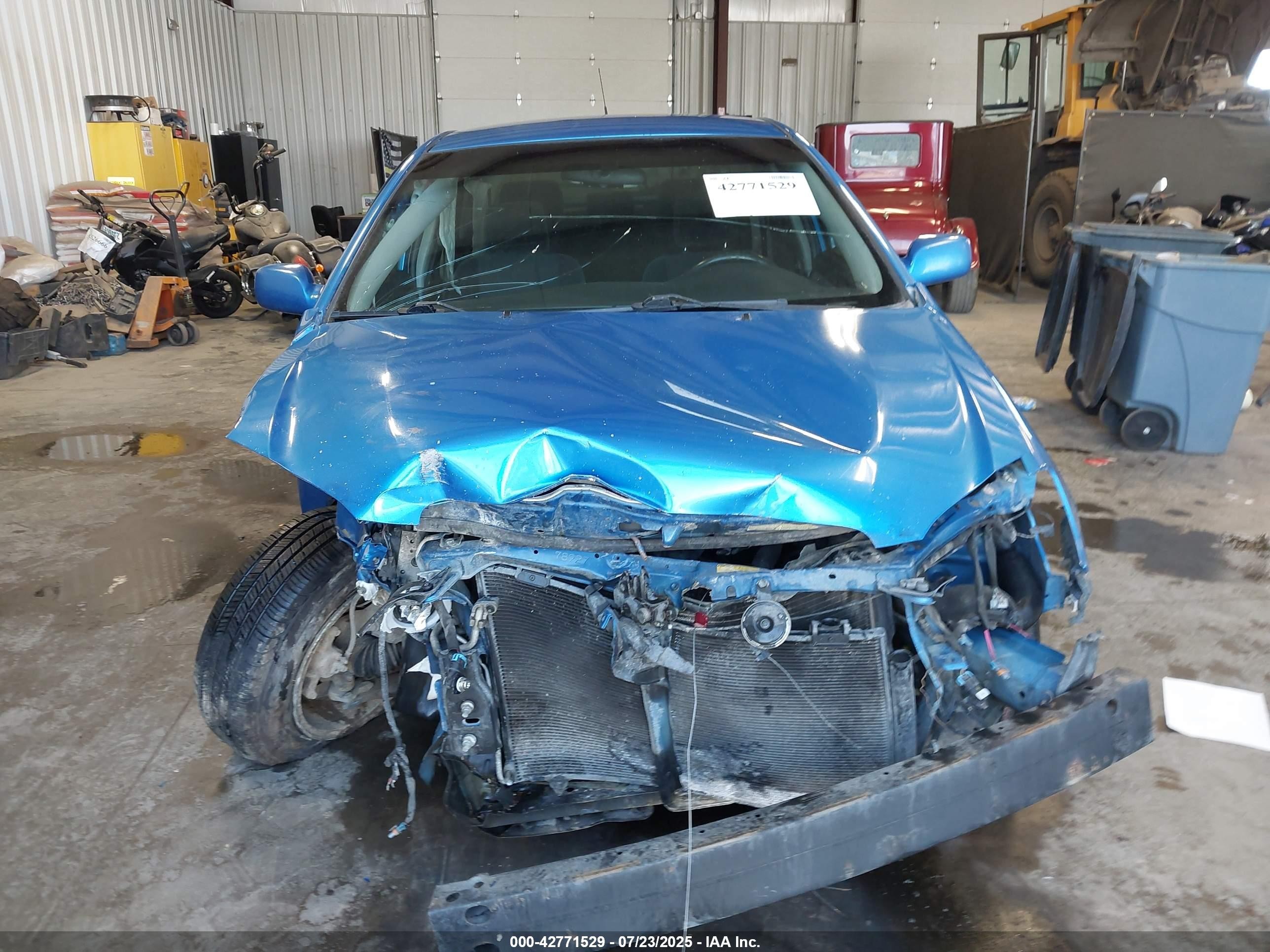 2007 Toyota Corolla S Blue vin: 2T1BR30E07C807260