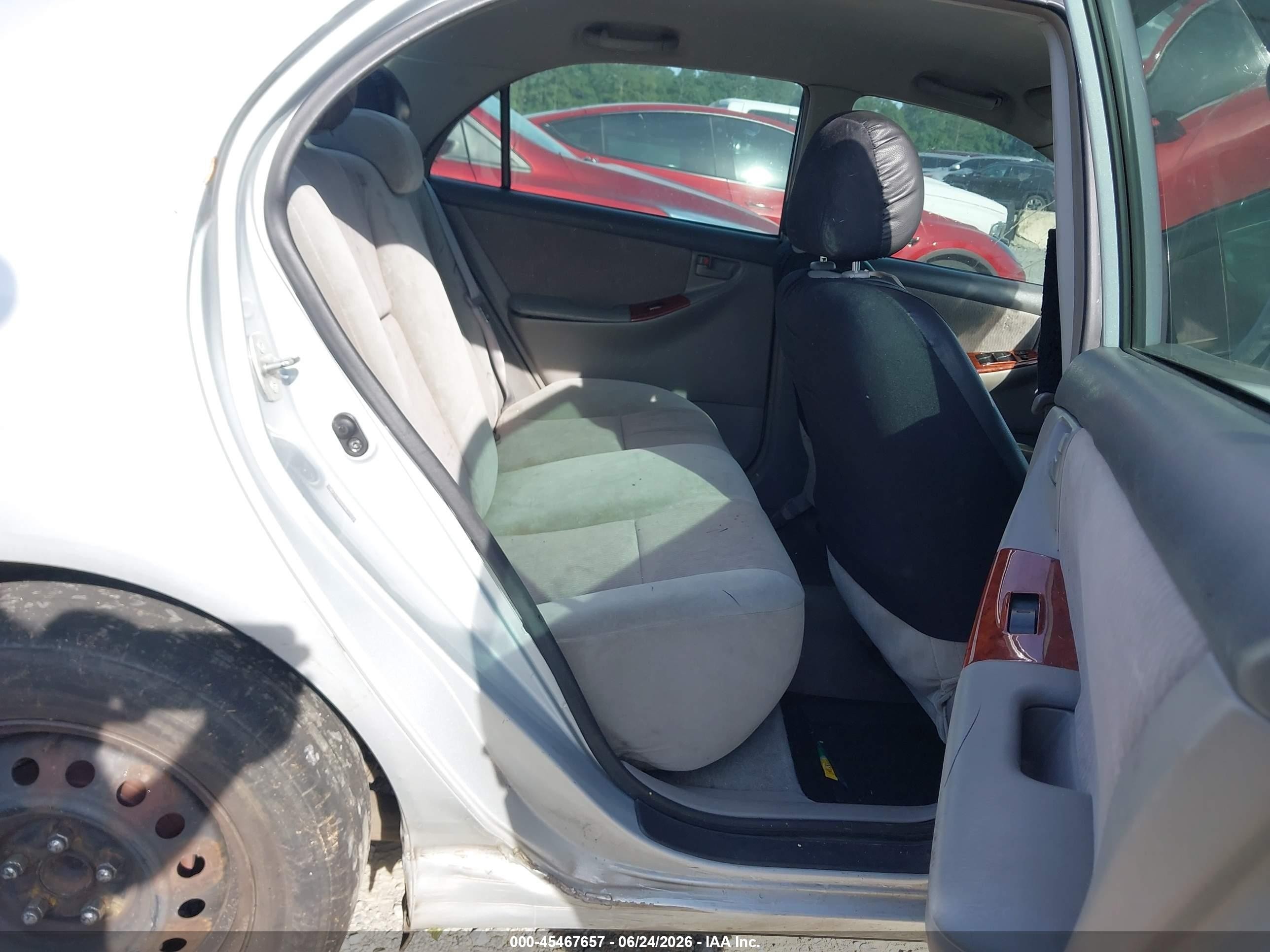 2008 Toyota Corolla Le Silver vin: 2T1BR30E08C913256