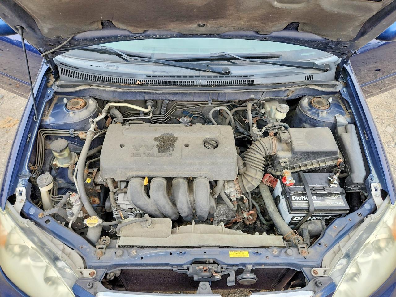 2006 Toyota Corolla Le Blue vin: 2T1BR30E16C679805