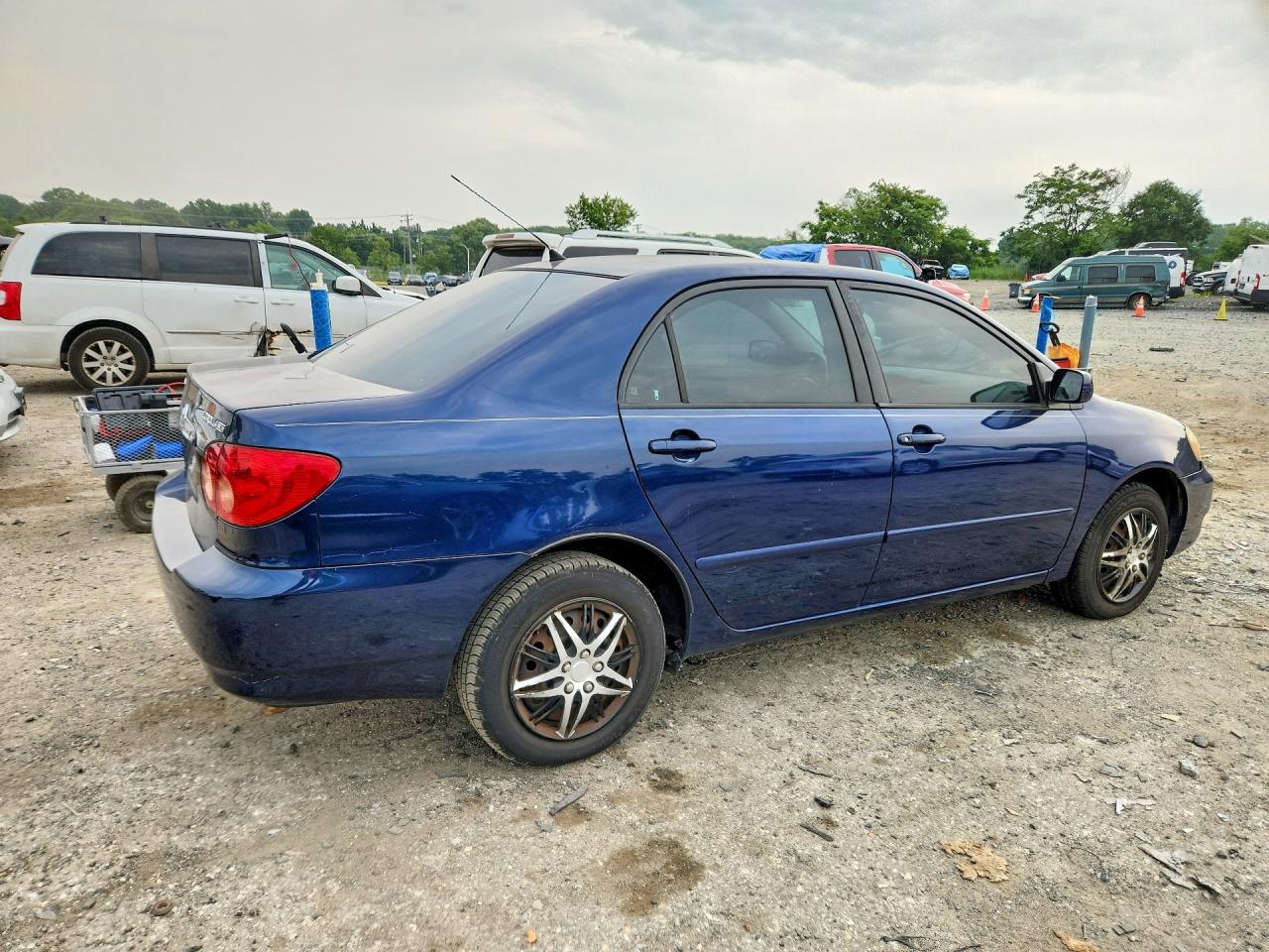 2006 Toyota Corolla Le Blue vin: 2T1BR30E16C679805