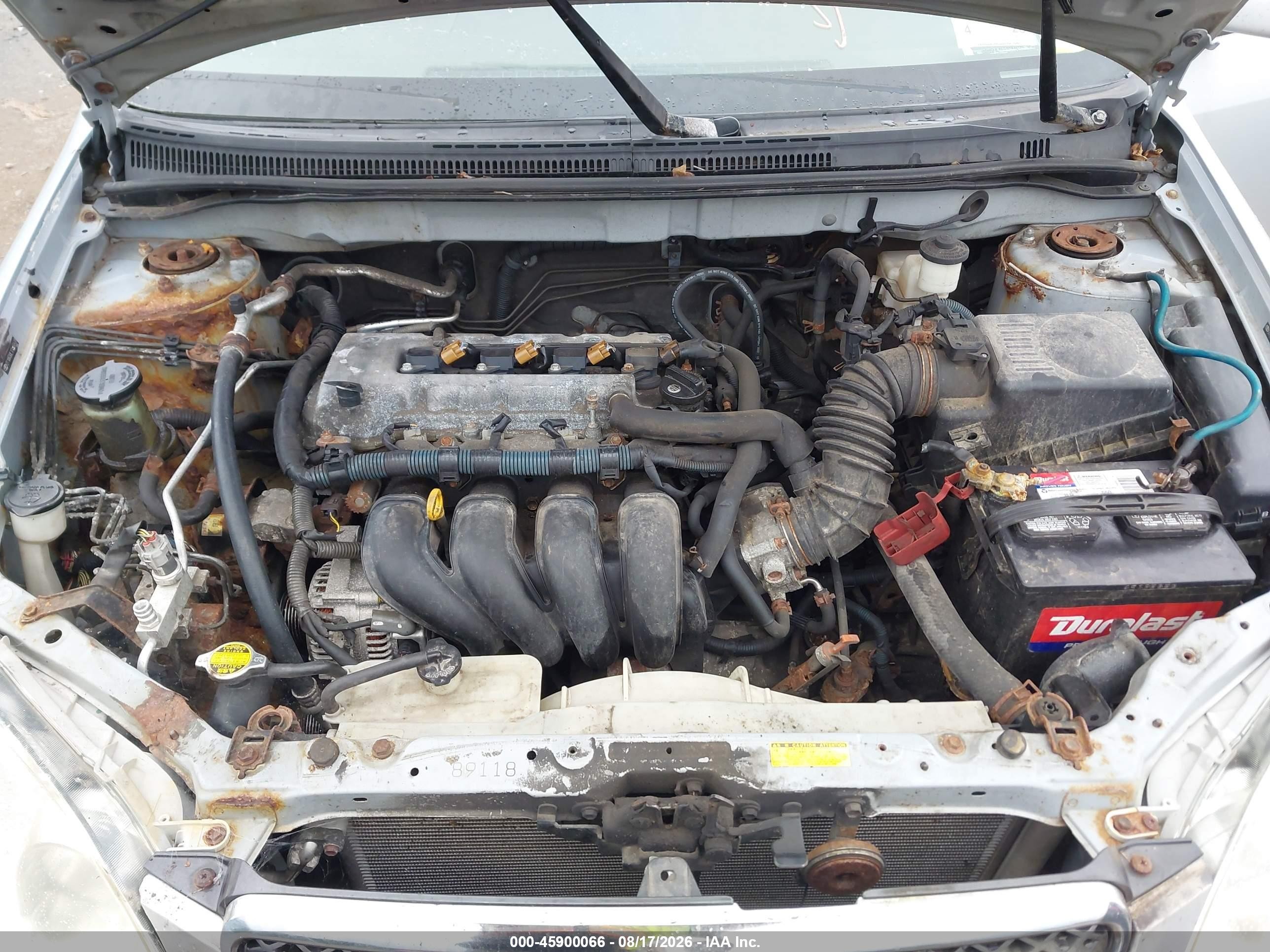 2007 Toyota Corolla Le Silver vin: 2T1BR30E17C850439