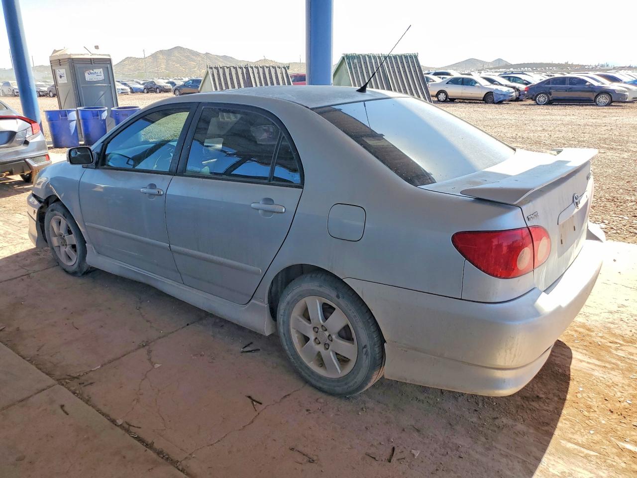 2005 Toyota Corolla S Gray vin: 2T1BR30E25C360993