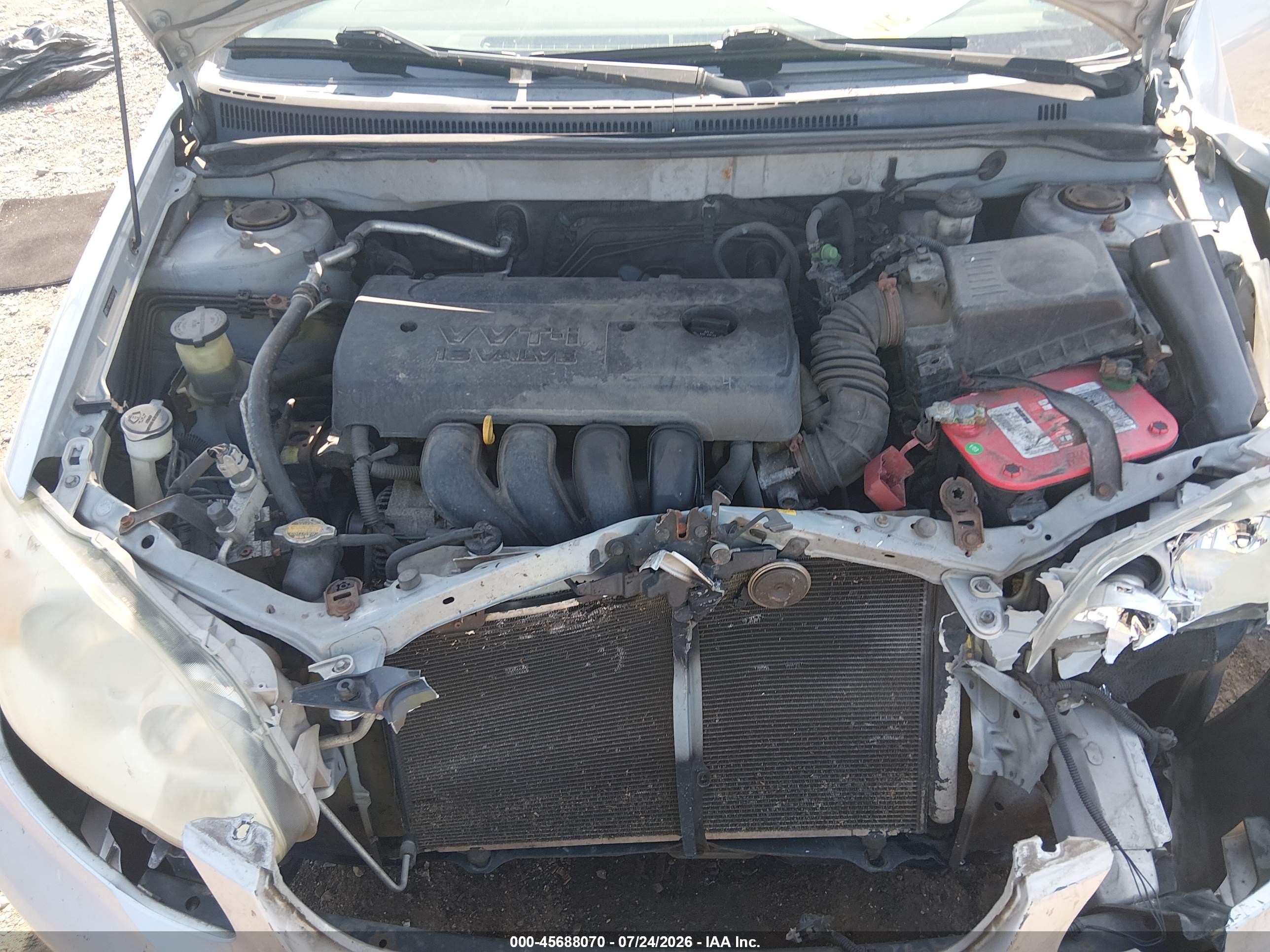 2005 Toyota Corolla Le Gray vin: 2T1BR30E25C417676