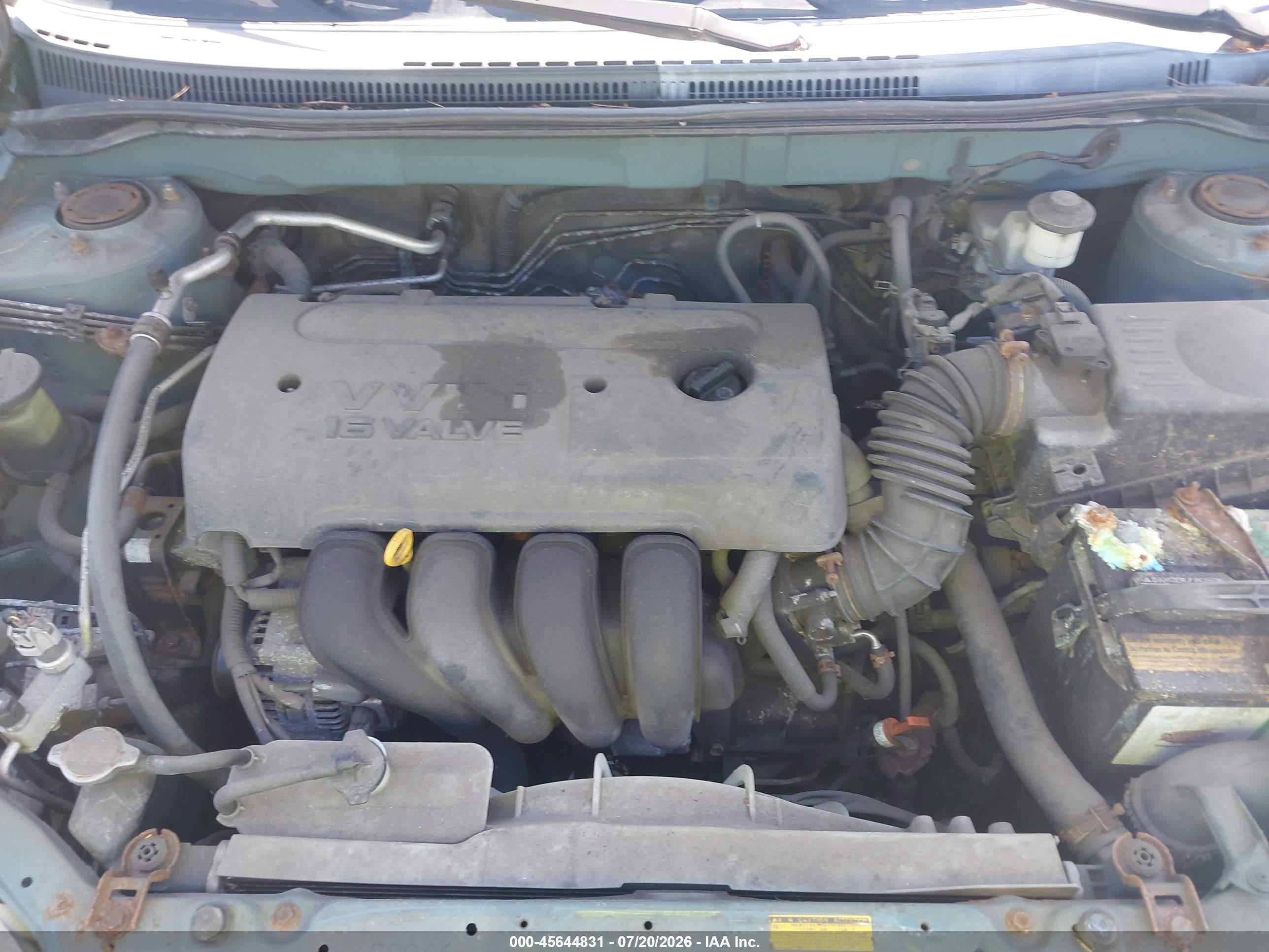 2006 Toyota Corolla Le Light Blue vin: 2T1BR30E26C599123