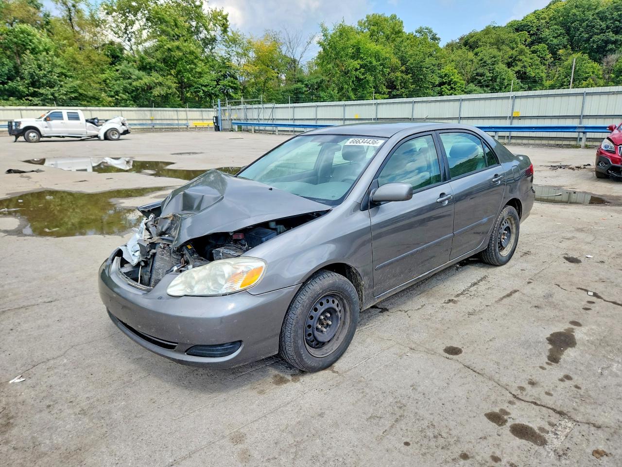 2006 Toyota Corolla Le Gray vin: 2T1BR30E26C686858