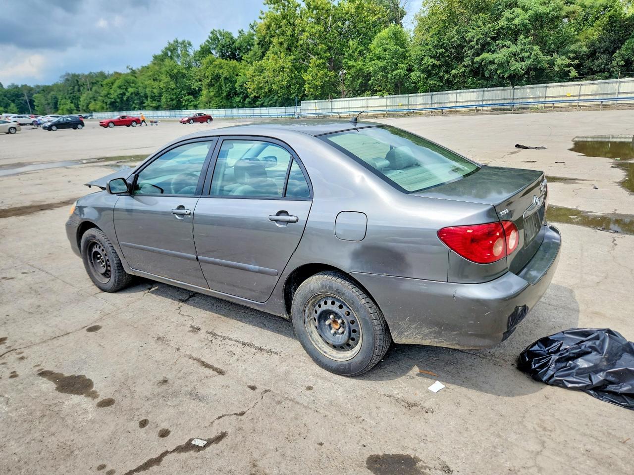 2006 Toyota Corolla Le Gray vin: 2T1BR30E26C686858