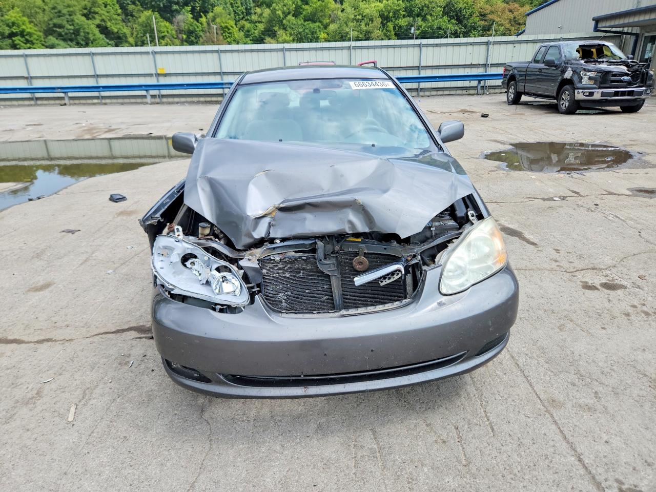 2006 Toyota Corolla Le Gray vin: 2T1BR30E26C686858