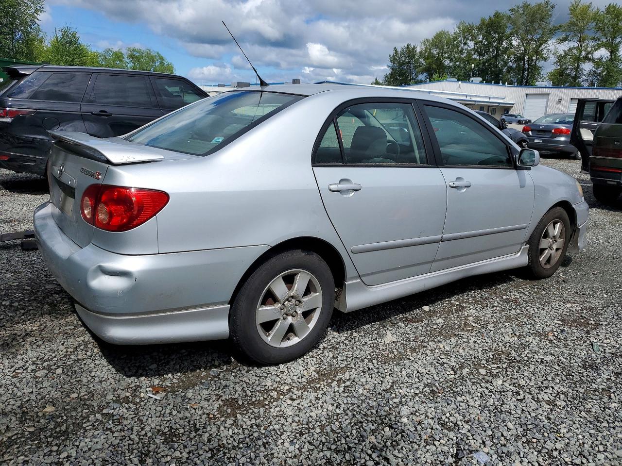 2007 Toyota Corolla S Silver vin: 2T1BR30E27C723120
