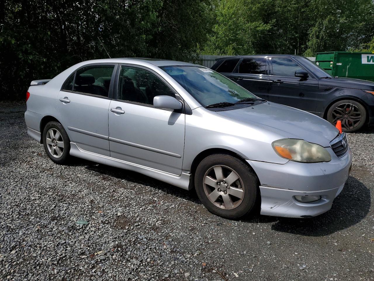 2007 Toyota Corolla S Silver vin: 2T1BR30E27C723120
