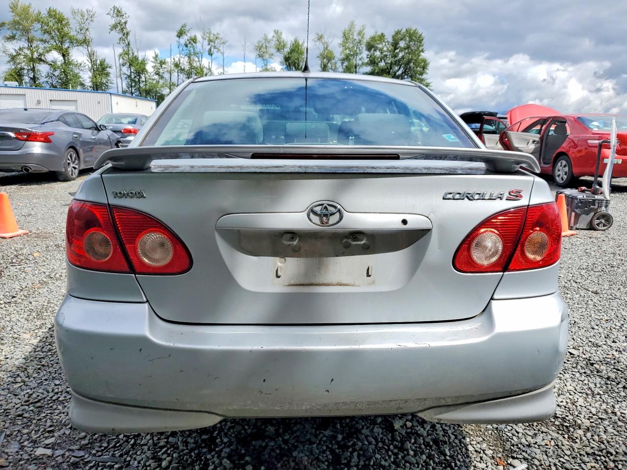 2007 Toyota Corolla S Silver vin: 2T1BR30E27C723120