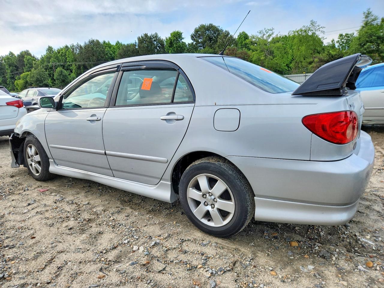 2007 Toyota Corolla S Silver vin: 2T1BR30E27C790803