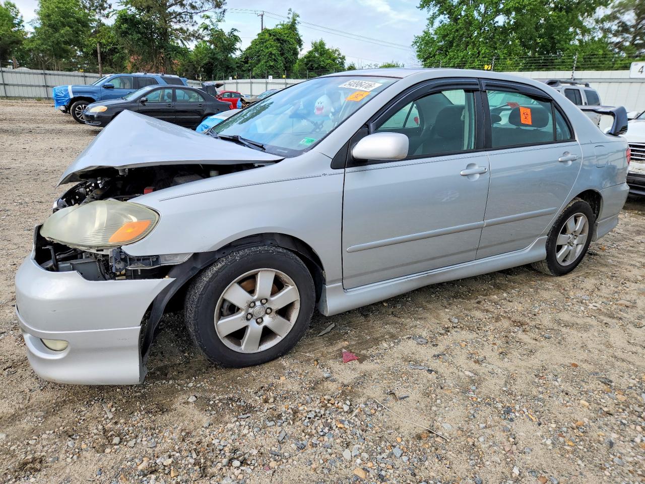 2007 Toyota Corolla S Silver vin: 2T1BR30E27C790803