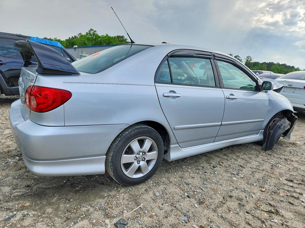 2007 Toyota Corolla S Silver vin: 2T1BR30E27C790803