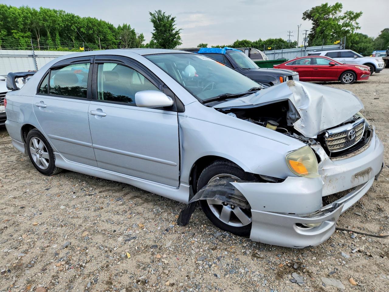 2007 Toyota Corolla S Silver vin: 2T1BR30E27C790803