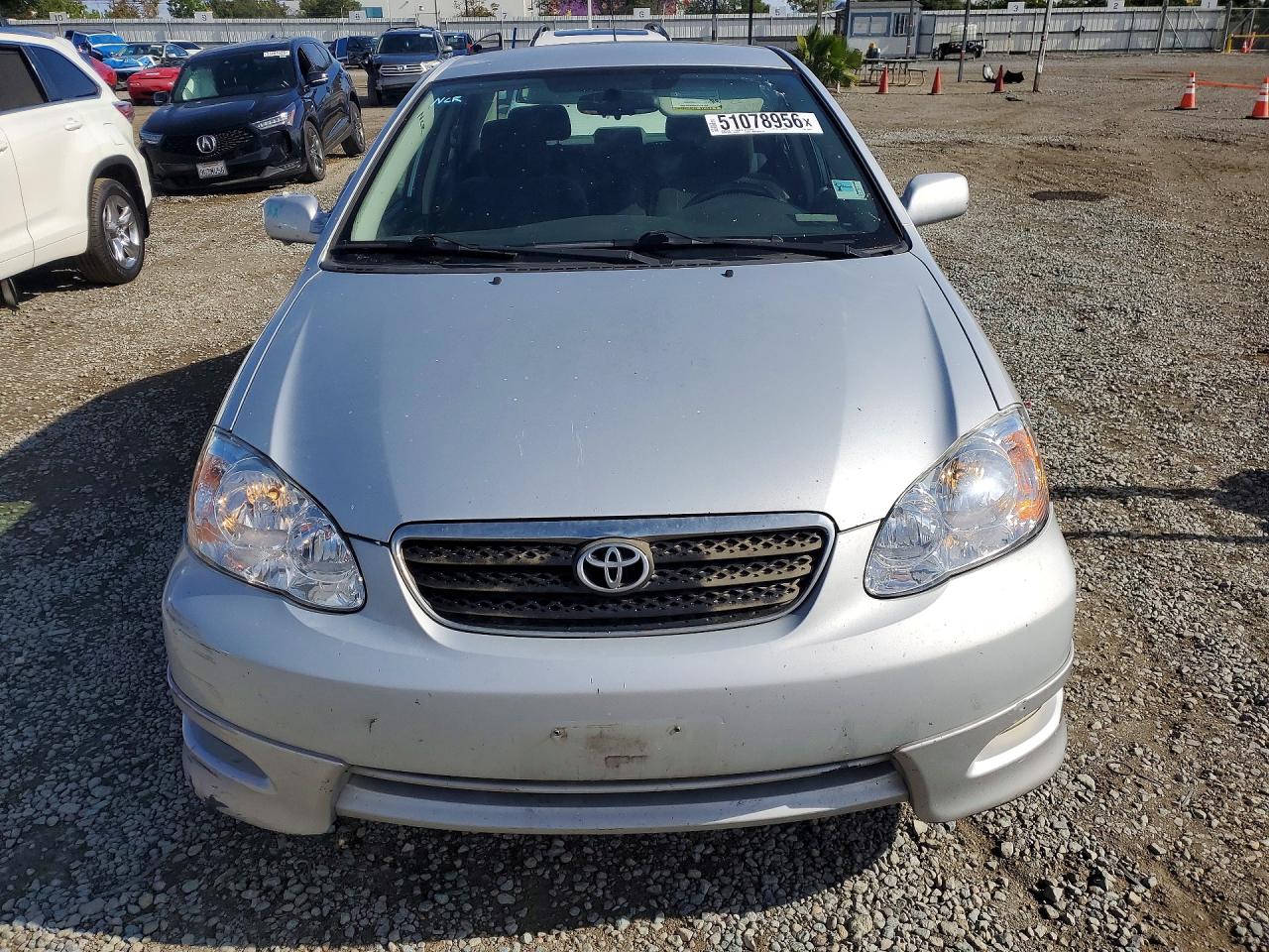 2007 Toyota Corolla S Серебряный vin: 2T1BR30E27C806059