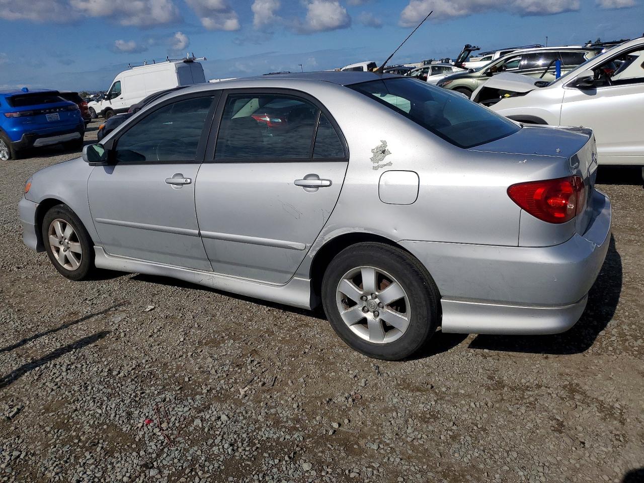 2007 Toyota Corolla S Серебряный vin: 2T1BR30E27C806059