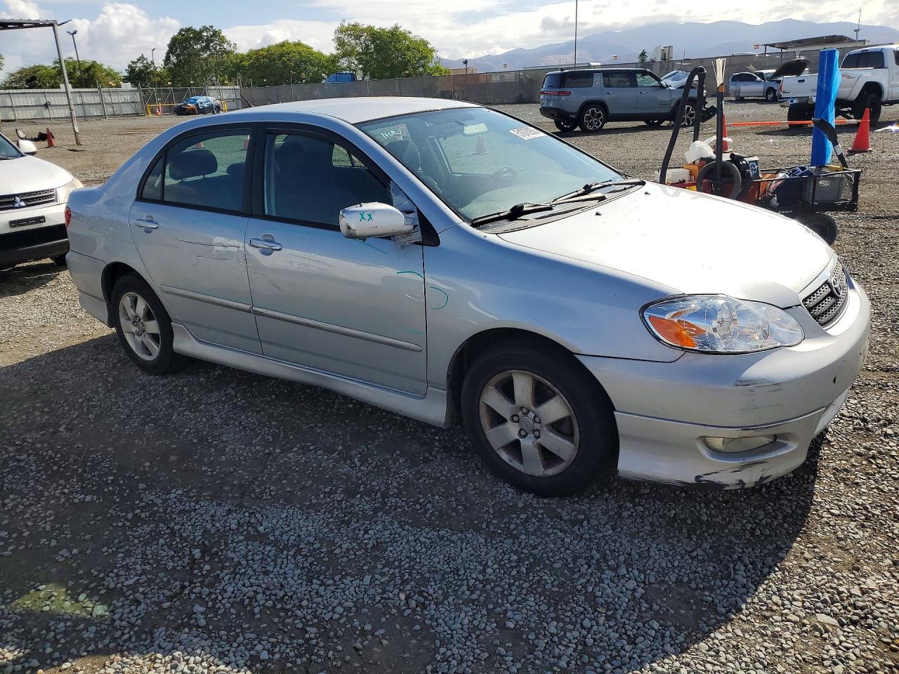 2007 Toyota Corolla S Серебряный vin: 2T1BR30E27C806059