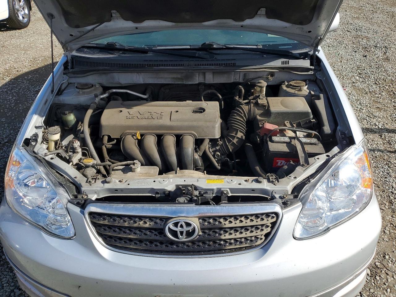 2007 Toyota Corolla S Серебряный vin: 2T1BR30E27C806059