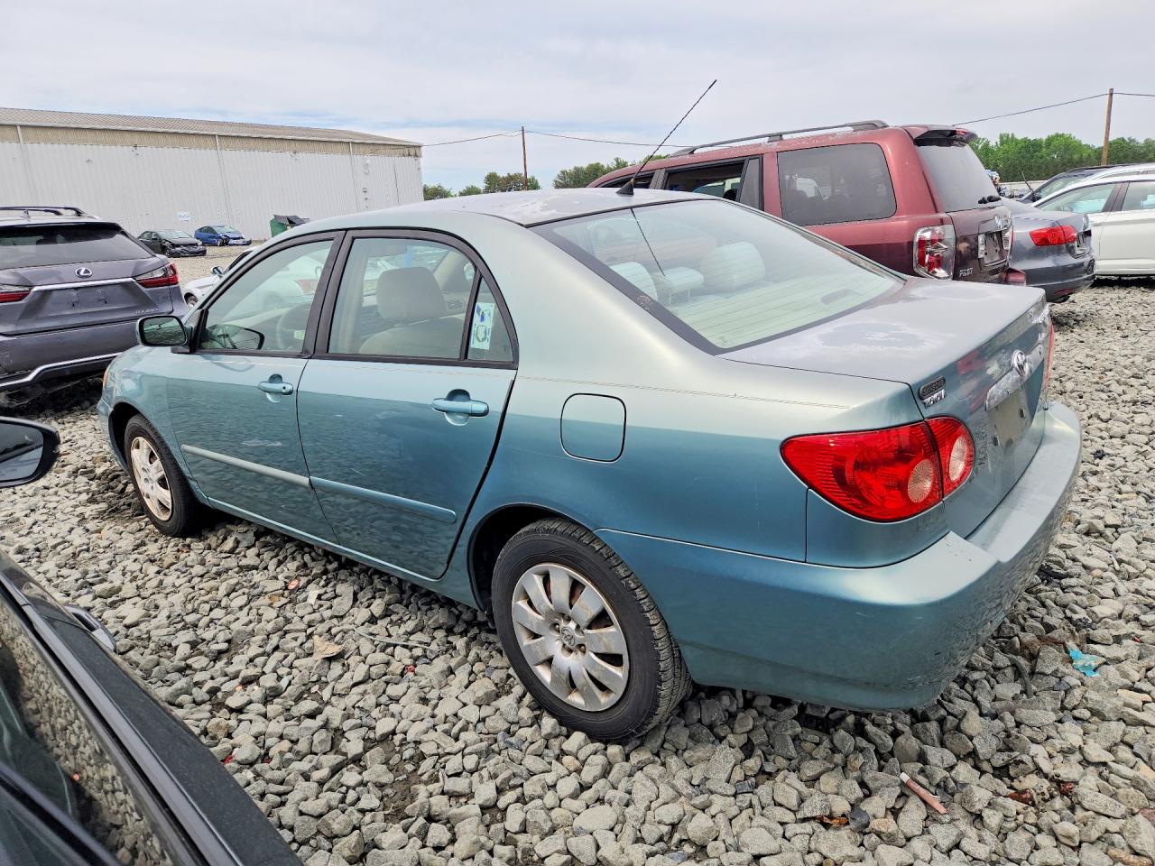 2005 Toyota Corolla Le Green vin: 2T1BR30E35C396062