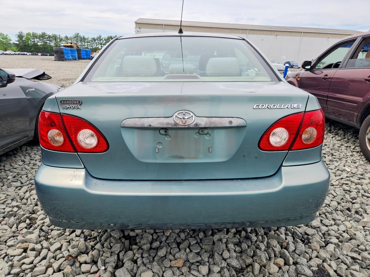 2005 Toyota Corolla Le Green vin: 2T1BR30E35C396062
