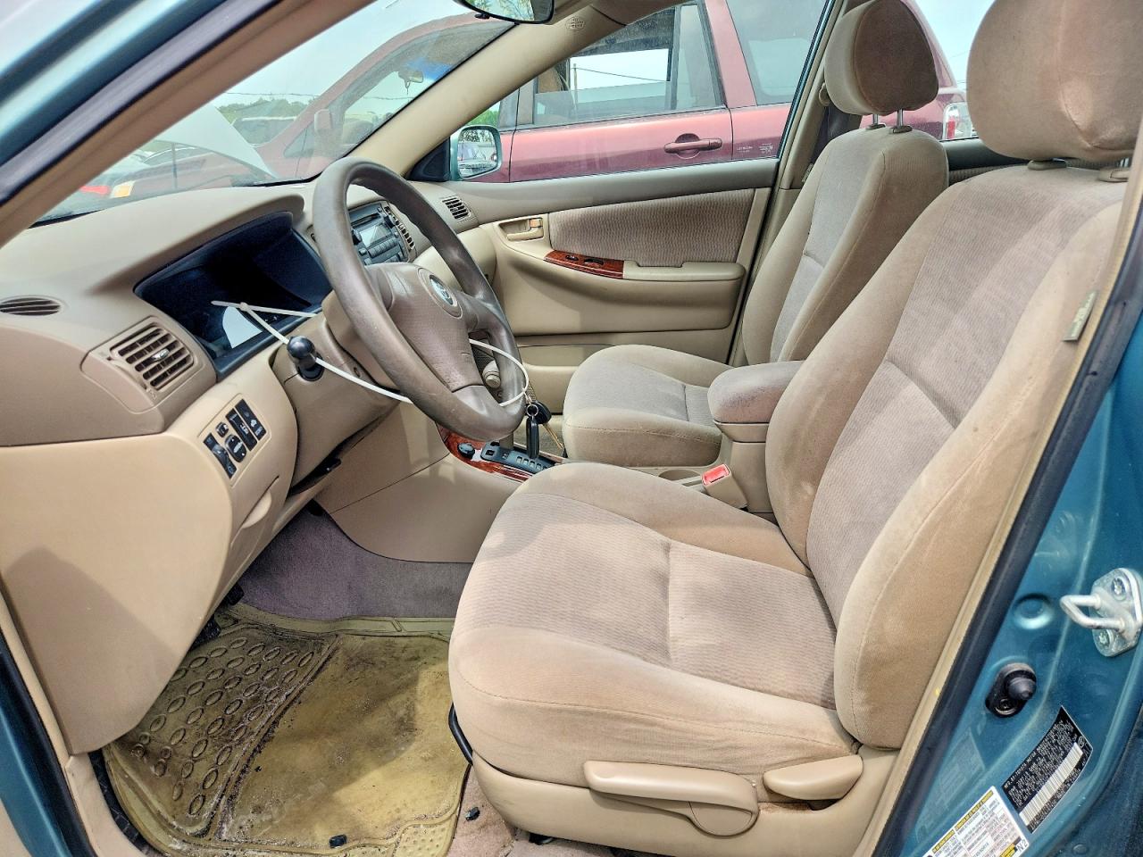 2005 Toyota Corolla Le Green vin: 2T1BR30E35C396062