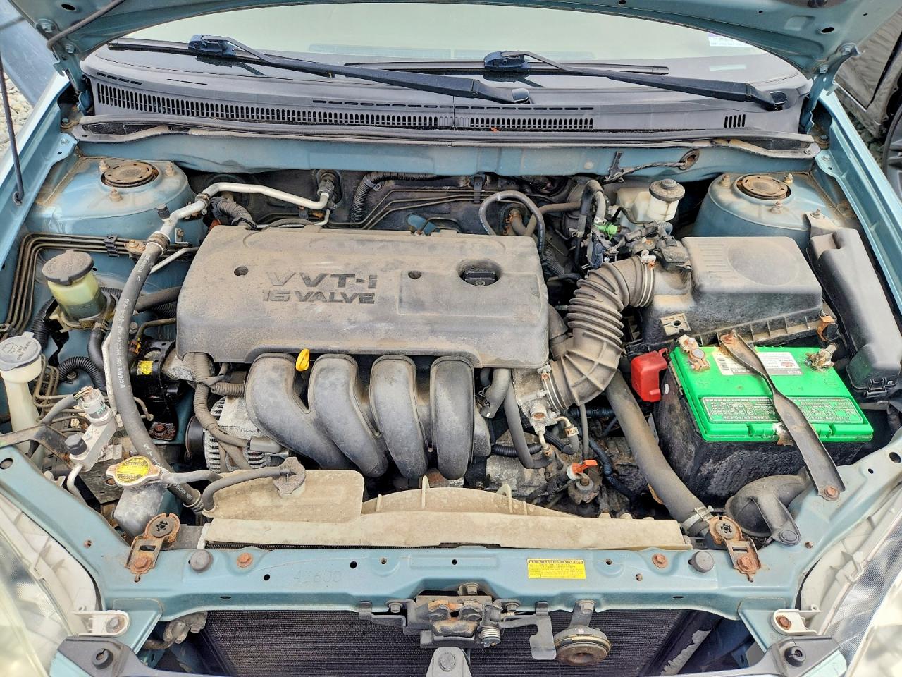 2005 Toyota Corolla Le Green vin: 2T1BR30E35C396062