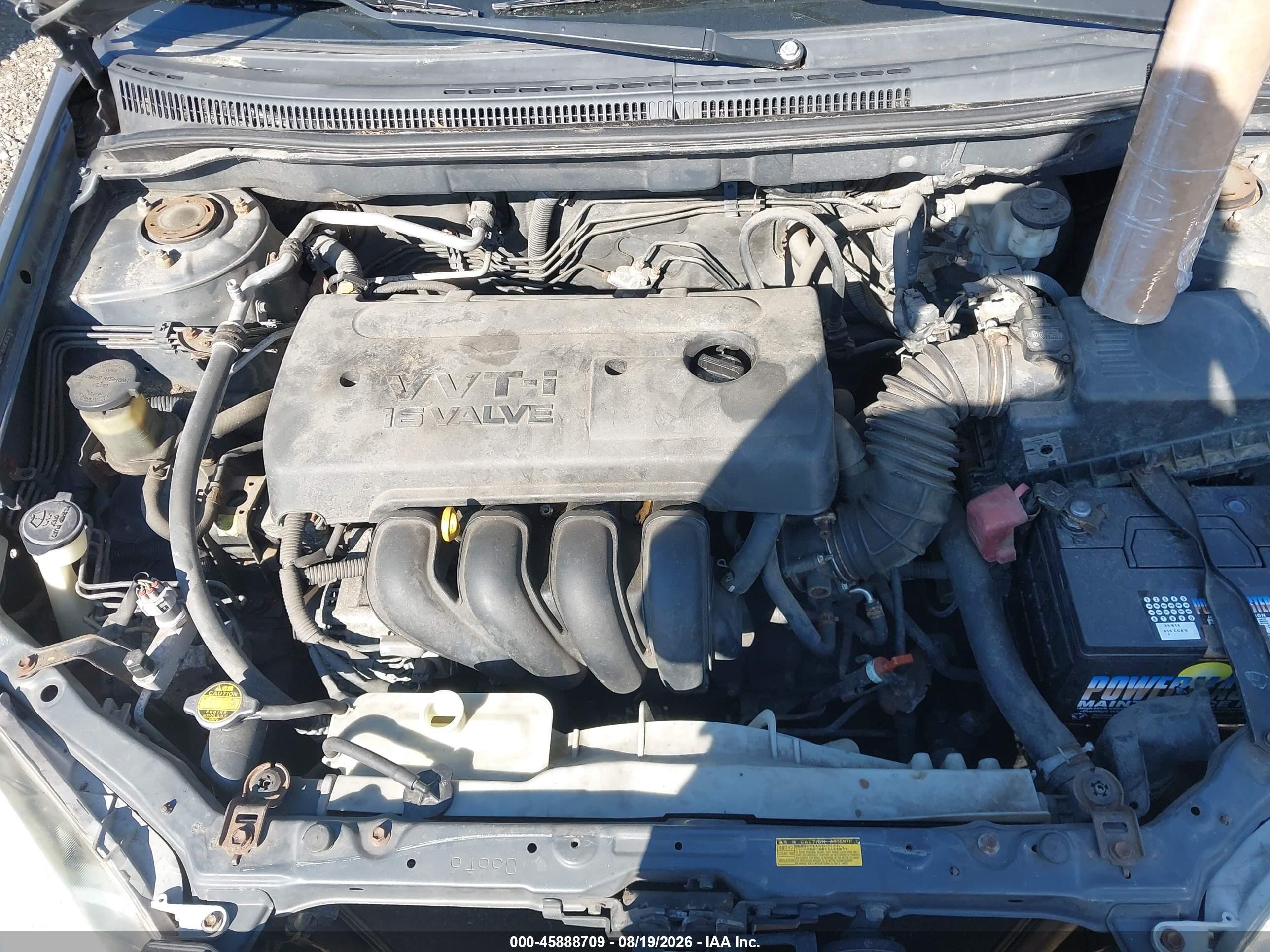 2006 Toyota Corolla Le Gray vin: 2T1BR30E36C583478