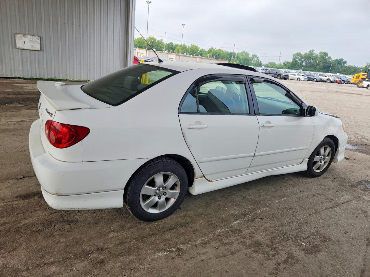 2007 Toyota Corolla S White vin: 2T1BR30E37C798554