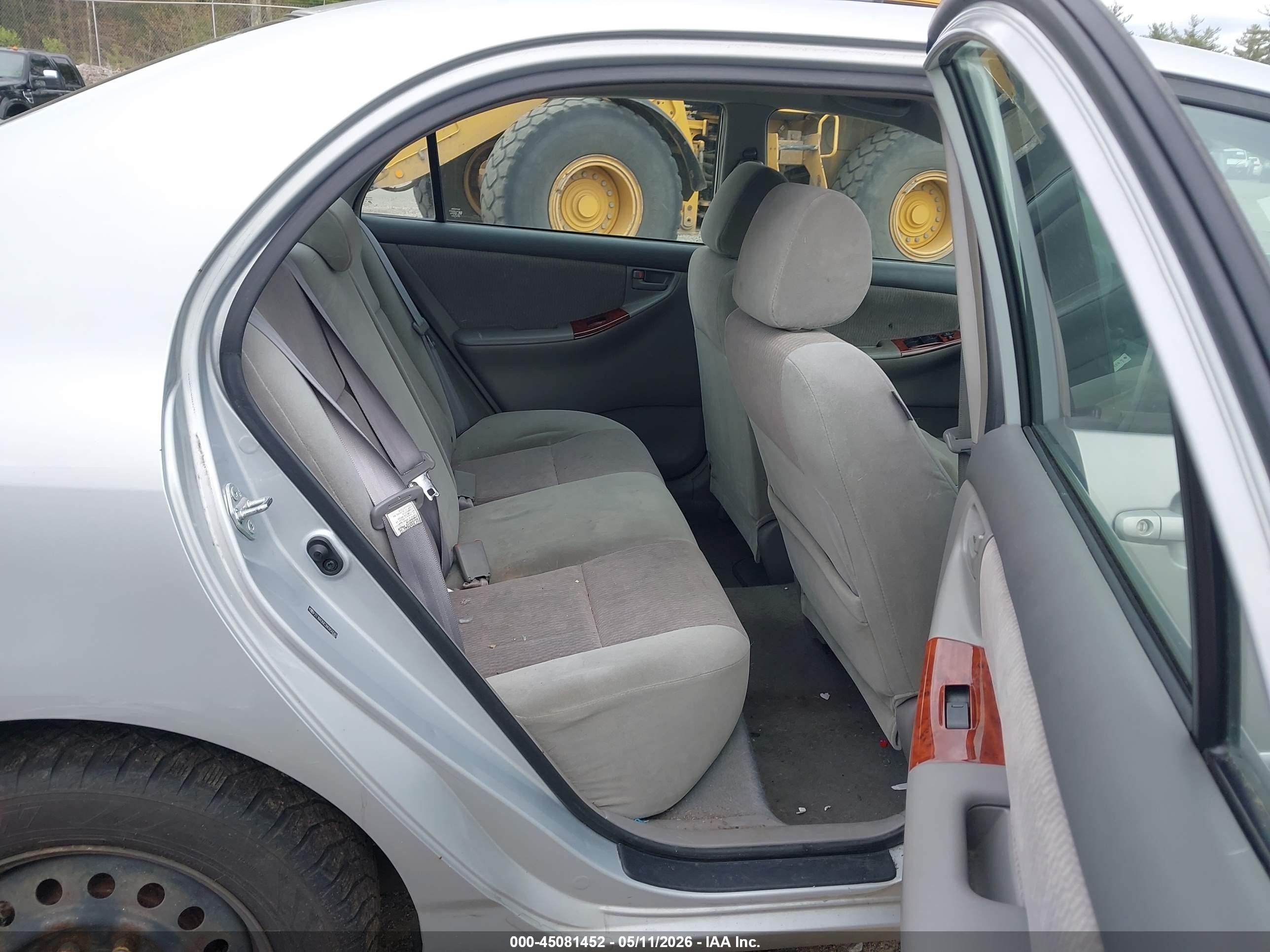 2008 Toyota Corolla Le Silver vin: 2T1BR30E38C856583