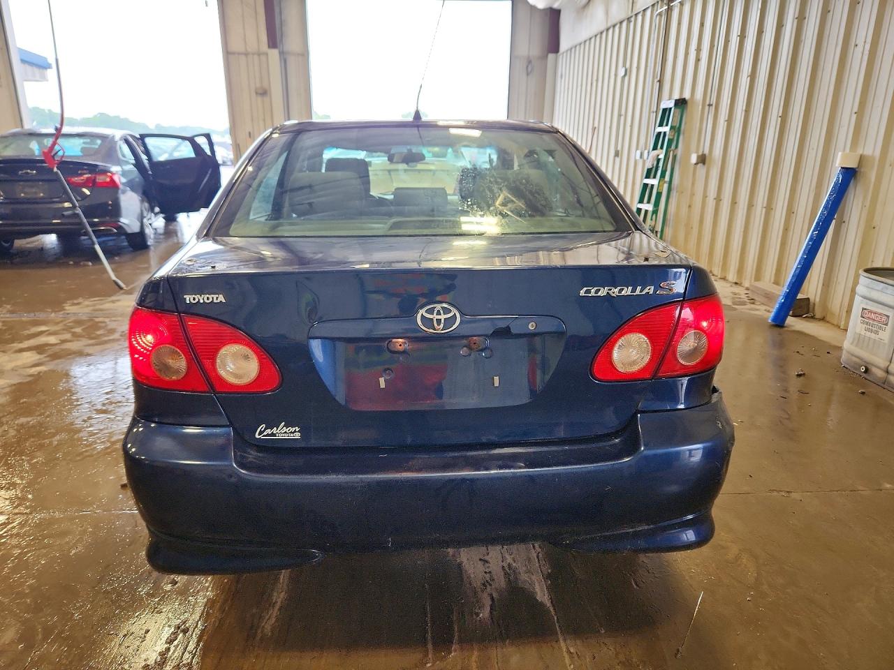 2008 Toyota Corolla S Blue vin: 2T1BR30E38C906639
