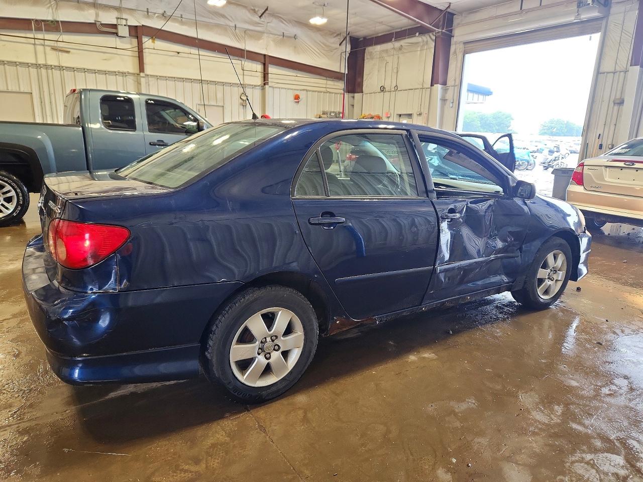 2008 Toyota Corolla S Blue vin: 2T1BR30E38C906639