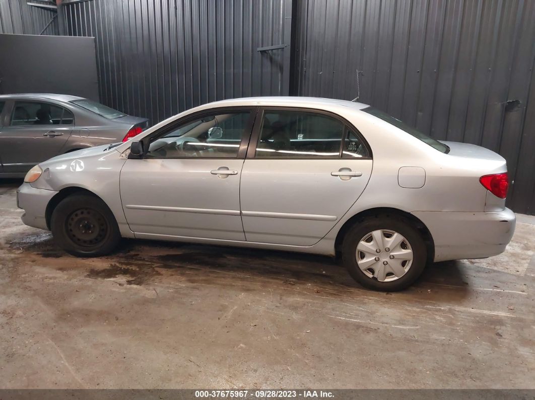 2005 Toyota Corolla Le Silver vin: 2T1BR30E45C423706