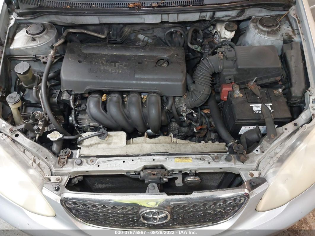 2005 Toyota Corolla Le Silver vin: 2T1BR30E45C423706