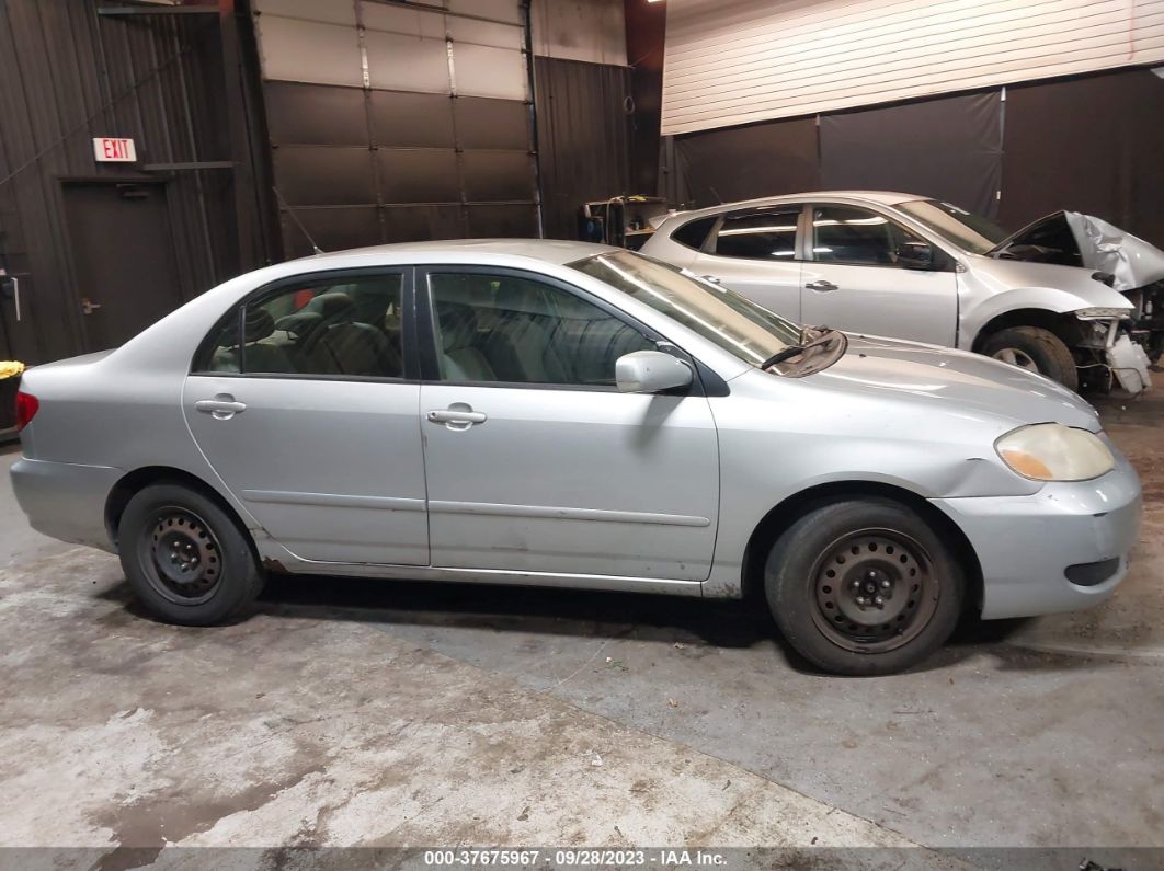 2005 Toyota Corolla Le Silver vin: 2T1BR30E45C423706