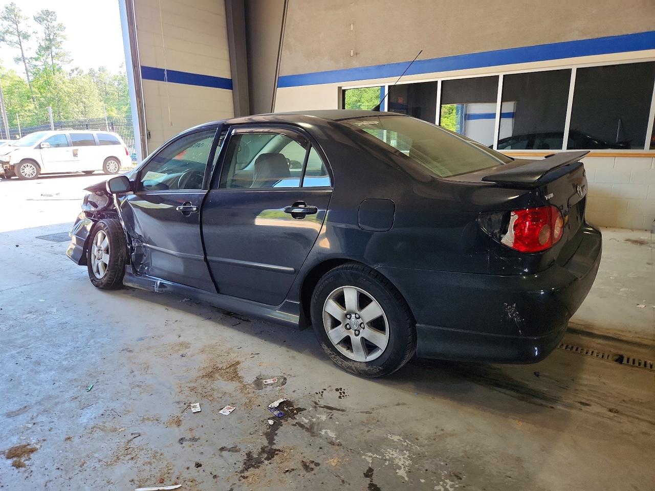 2007 Toyota Corolla Черный vin: 2T1BR30E47C718940