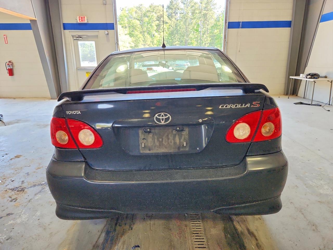 2007 Toyota Corolla Черный vin: 2T1BR30E47C718940