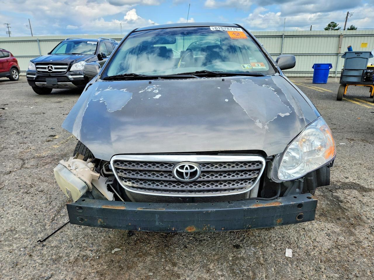 2007 Toyota Corolla Le Gray vin: 2T1BR30E47C753204