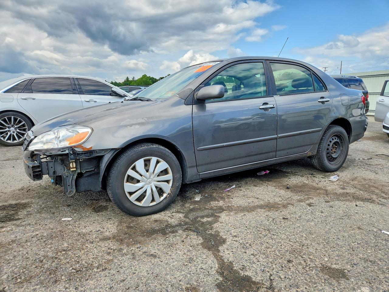 2007 Toyota Corolla Le Gray vin: 2T1BR30E47C753204