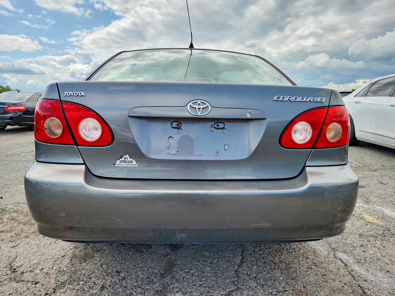 2007 Toyota Corolla Le Gray vin: 2T1BR30E47C753204