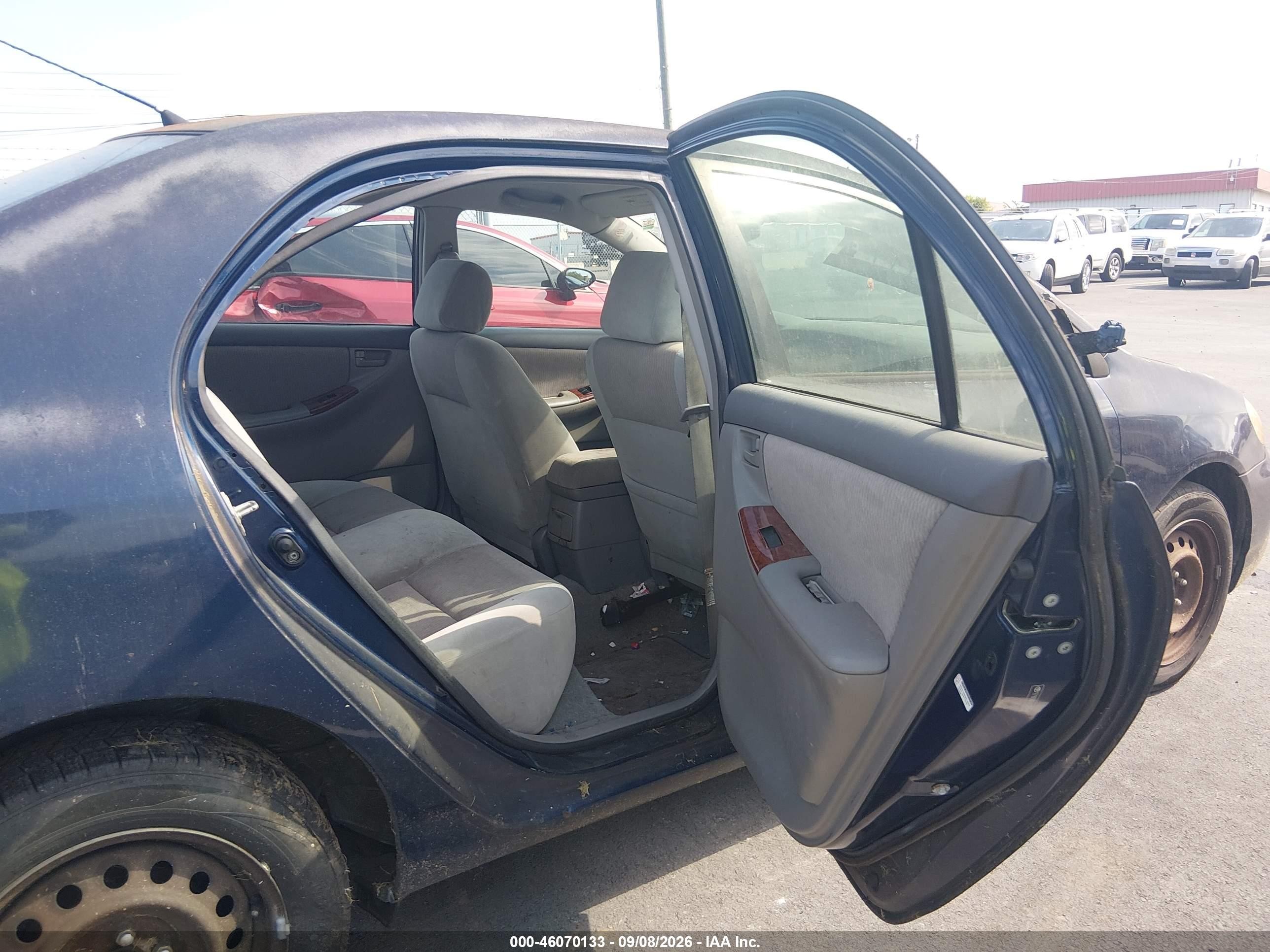 2007 Toyota Corolla Le Синий vin: 2T1BR30E47C759410