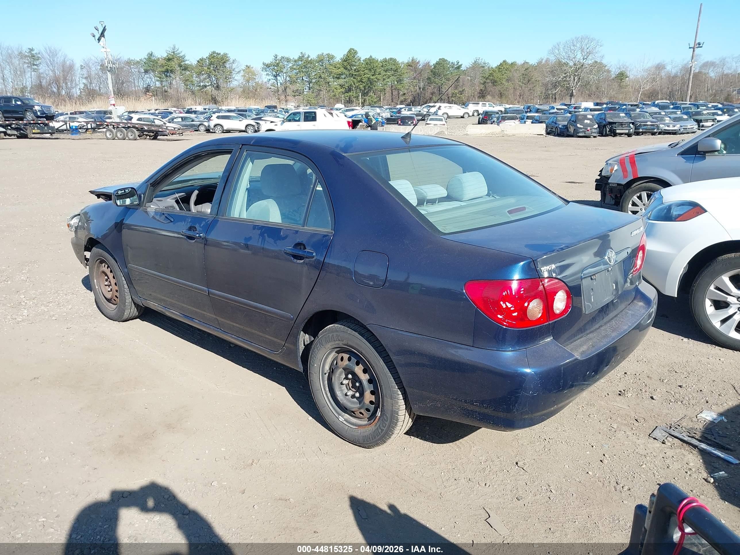 2005 Toyota Corolla Le Blue vin: 2T1BR30E55C388884