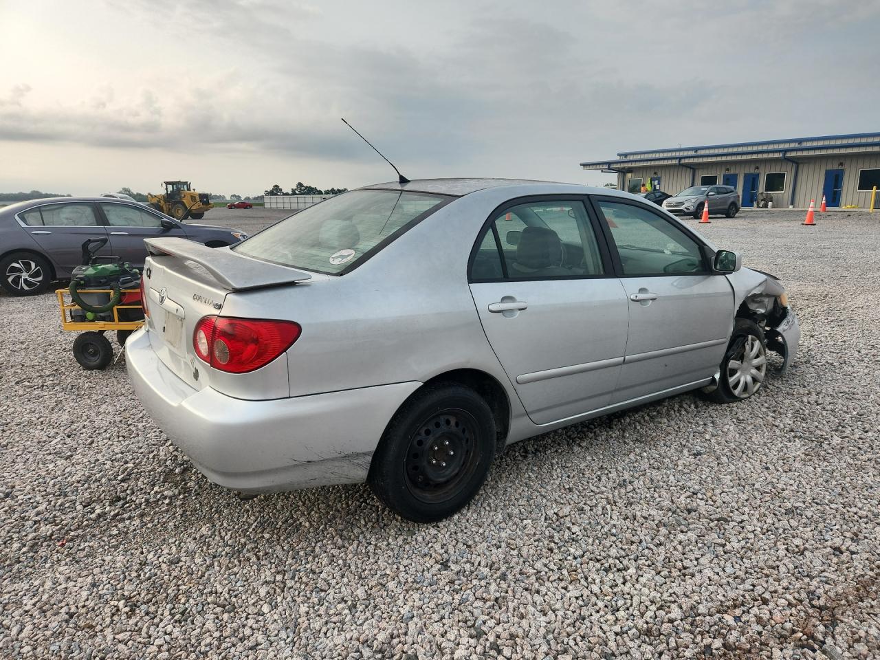 2007 Toyota Corolla Le Серебряный vin: 2T1BR30E57C753244