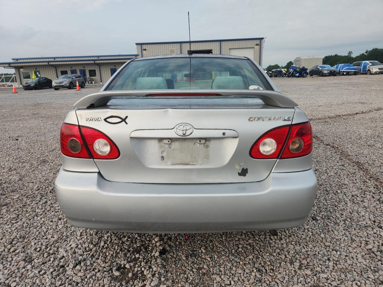 2007 Toyota Corolla Le Серебряный vin: 2T1BR30E57C753244