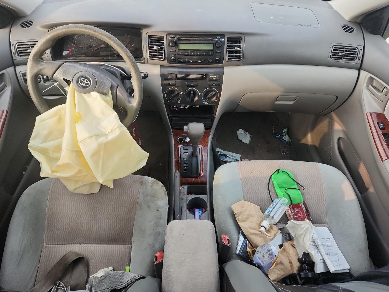 2007 Toyota Corolla Le Серебряный vin: 2T1BR30E57C753244