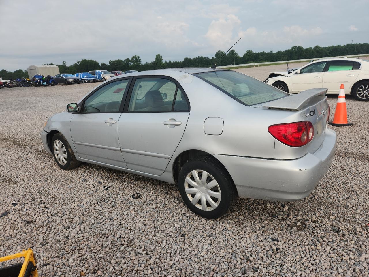 2007 Toyota Corolla Le Серебряный vin: 2T1BR30E57C753244